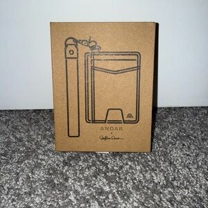 Andar Denner Wallet in Gray/Dune